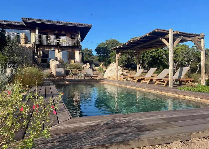 Valle Di Corte - Avec Piscine Et Vue * Pianottoli-Caldarello (Corsica)