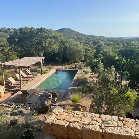 Valle Di Corte - Avec Piscine Et Vue 度假居