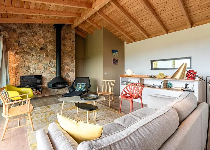 Valle Di Corte - Avec Piscine Et Vue Feriehus