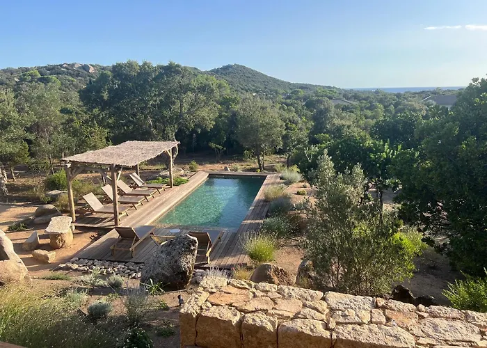 Valle Di Corte - Avec Piscine Et Vue Feriehus